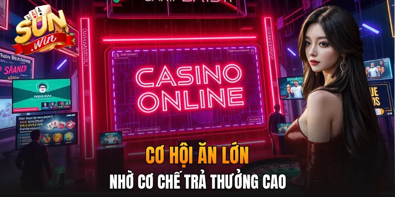 Cơ hội ăn lớn nhờ cơ chế trả thưởng cao Cơ hội ăn lớn nhờ cơ chế trả thưởng cao